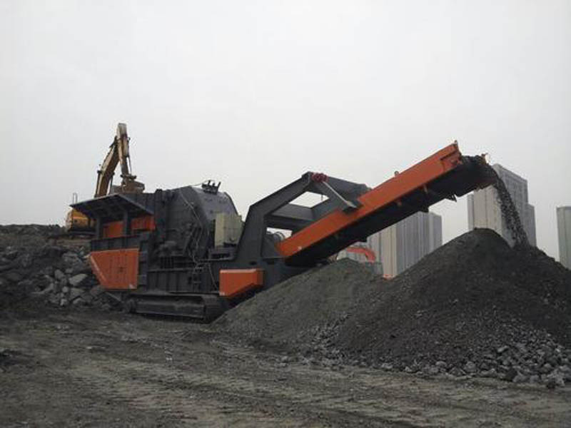 履帶式移動破碎機 履帶式移動破碎機